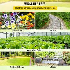 Vevor Woven Ground Cover Weed Barrier 5 8oz Landscape Fabric 4 X 300 Garden Mat
