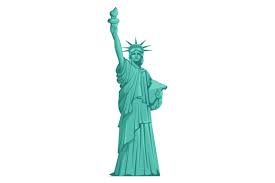 Liberty Cartoon Icon Us Monum Graphic