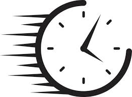 Fast Clock Vector Art Icons And