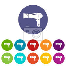 Hair Dryer Icon Simple Ilration Of