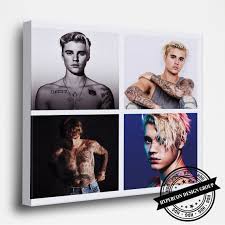 Icon Justin Bieber Collage Art