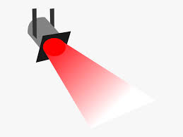 light beam clipart 79258 red spot