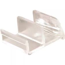 Clear Acrylic Shower Door Bottom Guide