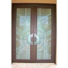 Etched Frosted Glass Doors At Rs 800 Sq