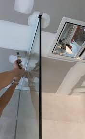 Glass Floor To Ceiling Shower Screen