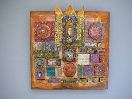 Laurie Mika Icon Sewing Art Mosaic