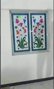 Transpa Etching Glass Windows For