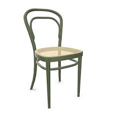 Thonet Chair 214 Olive Green Ral 6003