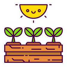 Plant Free Farming And Gardening Icons