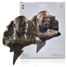 Black Adam Dc Icons 3d Wall Relief