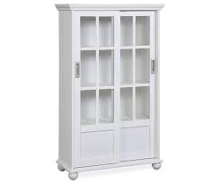 Glass Door 4 Shelf Bookcase