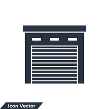 Garage Building Icon Logo Vector