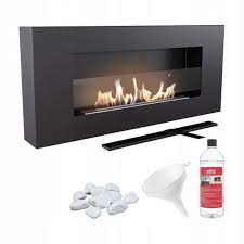Wall Mounted Bioethanol Fireplace Delta