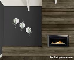 1 Fireplace 3 Ways Habitat By Resene