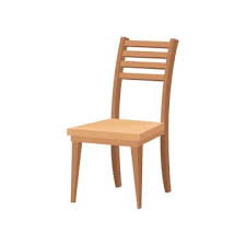 Brown Wooden Chair With Backrest And