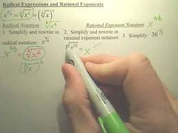 Rational Exponents Algebra 2