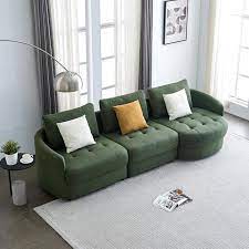 Couch Sectional Modular Sofa Dark