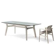 Dining Table With Wooden Frame And