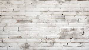 Bright White Brick Wall Texture