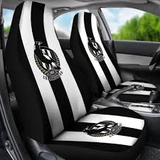 Afl Collingwood Magpies Car Seat Covers