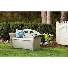 Resin Patio Storage Bench Fg376401olvss