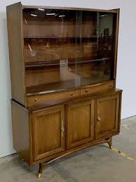 Small Mid Century Modern China Cabinet