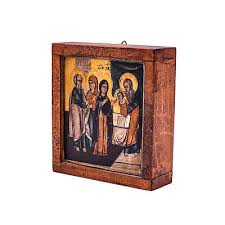 Wall Picture Icon Christ On Wood