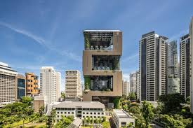 Garden Terraces Supported By Green