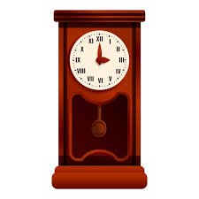 Design Pendulum Clock Icon Cartoon Of