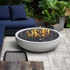 Stylish Modern Outdoor Fireplace