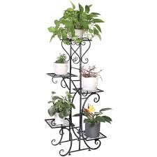 5 Tier Thick Metal Plant Stand Rack