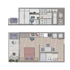 1 Bedroom Studio Apartment Floor Plan