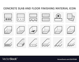 Floor Finishing Material Icon Vector Image