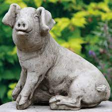 Stone Pig Garden Ornaments Dragonstone