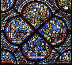 Medieval Glass Chartres Cathedral