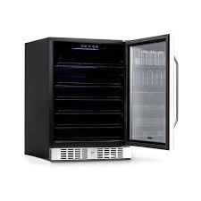 Newair 177 Can Built In Beverage Cooler Stainless Steel