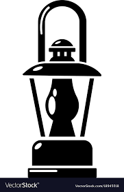 Gas Lamp Icon Simple Style Royalty Free