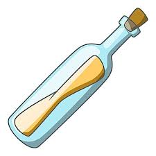 Message In A Bottle Png Vector Psd
