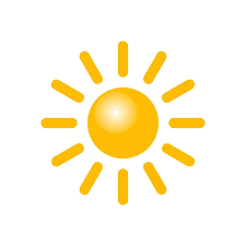 bright sun cartoon vector icon 6899565