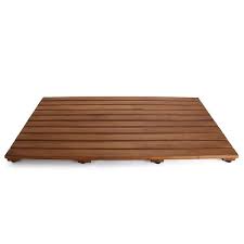 Teak Shower Floor Insert