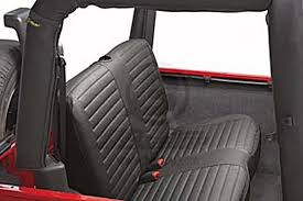 Jeep Wrangler Tj Rear Seat Cover Black