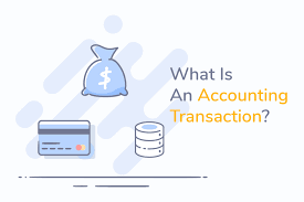 What Is An Accounting Transaction Kashoo