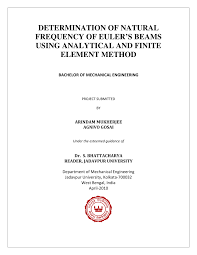 pdf determination of natural frequency