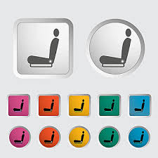 Icon Heated Seat Painting Icon Seat