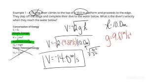 Energy Theorem To Find A Final Velocity