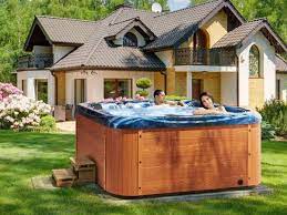 Hot Tub Outdoor Whirlpool Blue