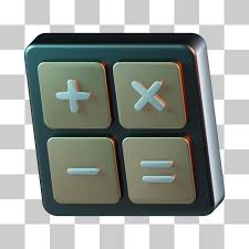 Premium Psd Math Counting 3d Icon