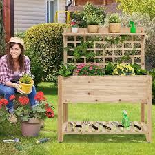 Raised Garden Bed Elevated Planter Box