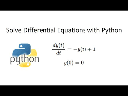Solve Diffeial Equations In Python