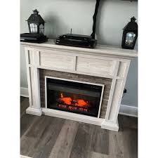 48 Electric Fireplace With Realistic